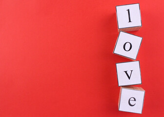 Vertically laid out word 