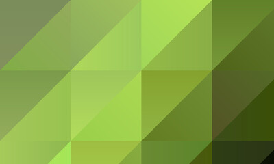 Fototapeta na wymiar Creative Lemon green and light green polygonal background, digitally created