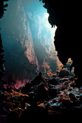 Fototapeta na wymiar Cuevas en Guatemala 