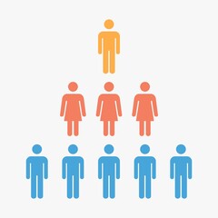 Male and Female icon set vector,man and woman icon vector.