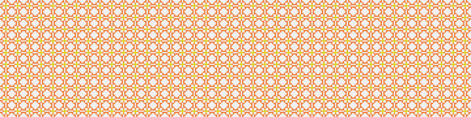 Abstract Cross Pattern Dots Logo generative computational art illustration