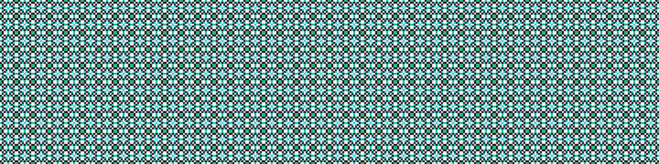 Abstract Cross Pattern Dots Logo generative computational art illustration