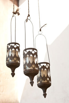 iron lamps