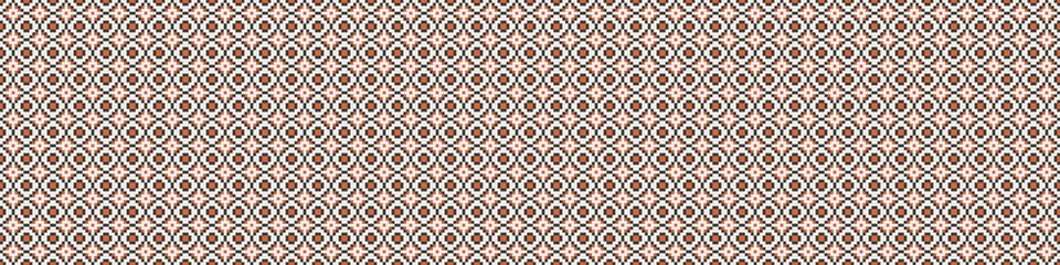 Abstract Cross Pattern Dots Logo generative computational art illustration