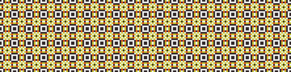 Abstract Cross Pattern Dots Logo generative computational art illustration