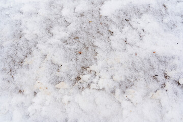 White Snow Background Abstract Texture