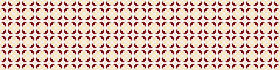Abstract Cross Pattern Dots Logo generative computational art illustration
