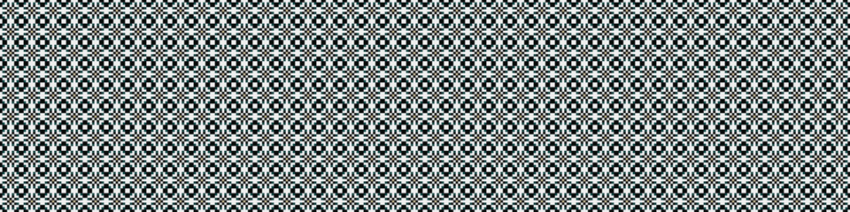 Abstract Cross Pattern Dots Logo generative computational art illustration