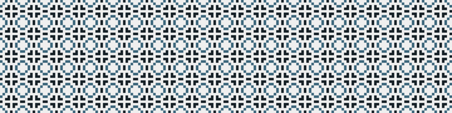 Abstract Cross Pattern Dots Logo generative computational art illustration