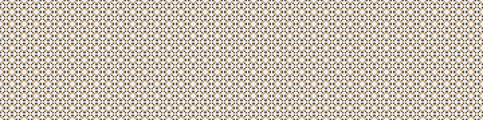Fototapeta premium Abstract Cross Pattern Dots Logo generative computational art illustration