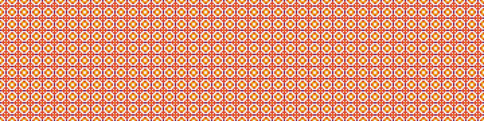 Abstract Cross Pattern Dots Logo generative computational art illustration