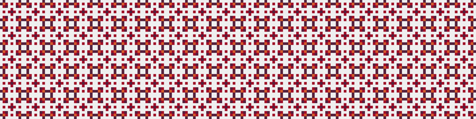 Abstract Cross Pattern Dots Logo generative computational art illustration