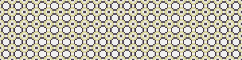 Abstract Cross Pattern Dots Logo generative computational art illustration