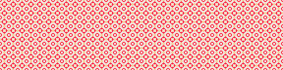 Abstract Cross Pattern Dots Logo generative computational art illustration