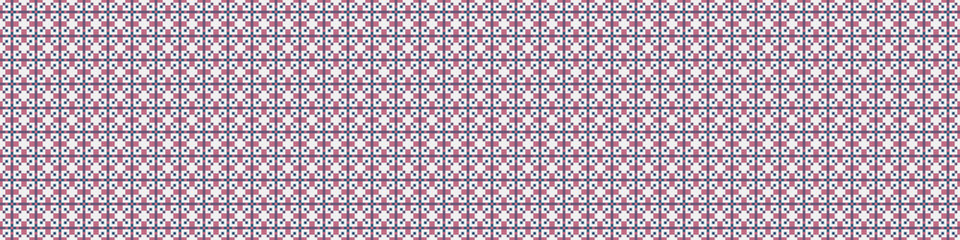 Abstract Cross Pattern Dots Logo generative computational art illustration