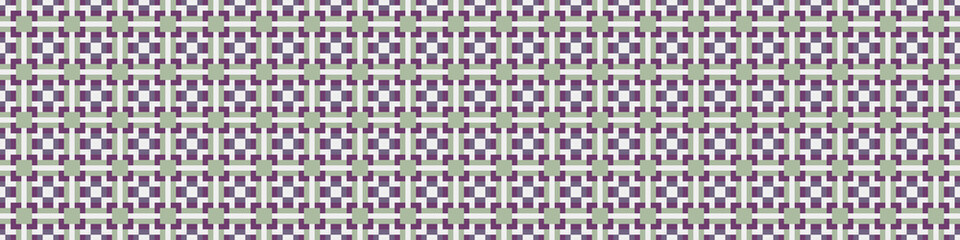 Fototapeta premium Abstract Cross Pattern Dots Logo generative computational art illustration