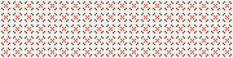 Abstract Cross Pattern Dots Logo generative computational art illustration