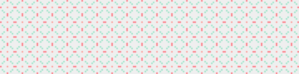 Abstract Cross Pattern Dots Logo generative computational art illustration