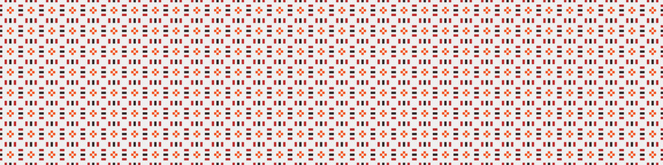 Abstract Cross Pattern Dots Logo generative computational art illustration