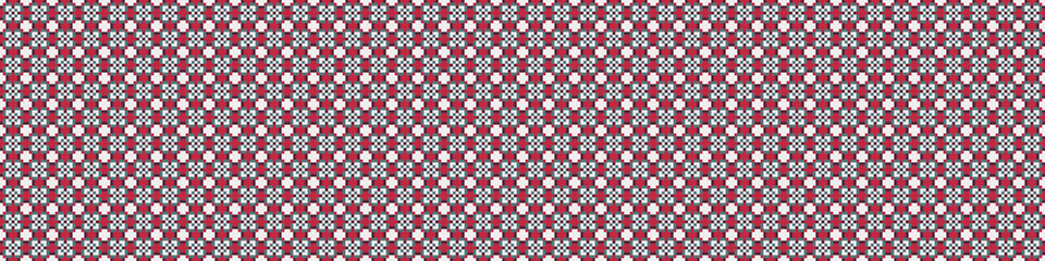 Abstract Cross Pattern Dots Logo generative computational art illustration