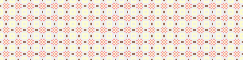 Abstract Cross Pattern Dots Logo generative computational art illustration