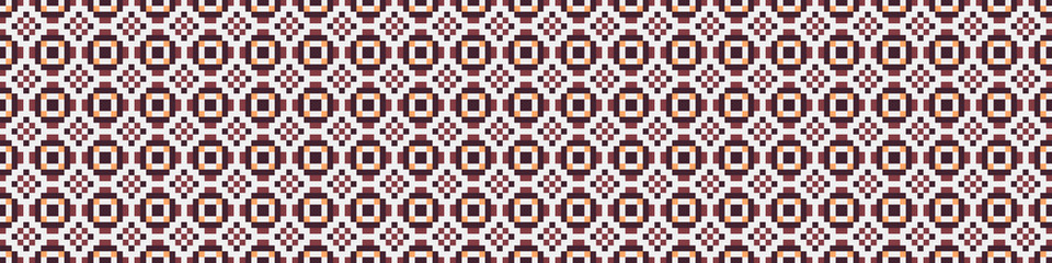 Abstract Cross Pattern Dots Logo generative computational art illustration