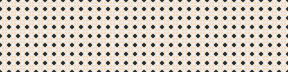 Abstract Cross Pattern Dots Logo generative computational art illustration