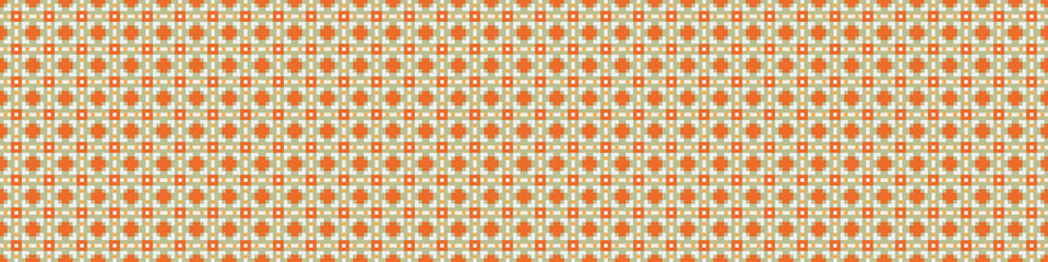 Abstract Cross Pattern Dots Logo generative computational art illustration