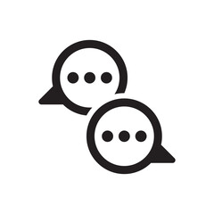 Bubble chat icon
