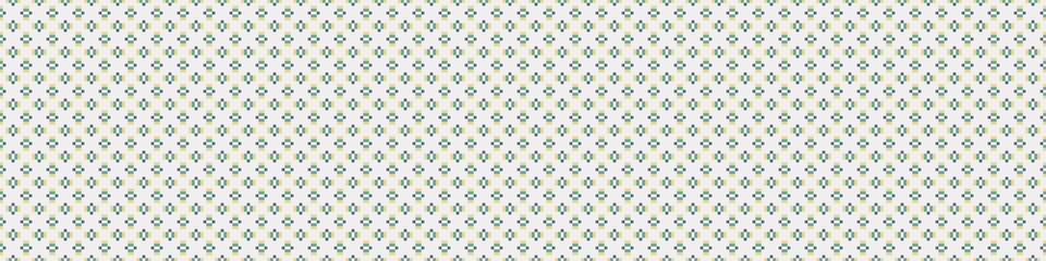 Abstract Cross Pattern Dots Logo generative computational art illustration