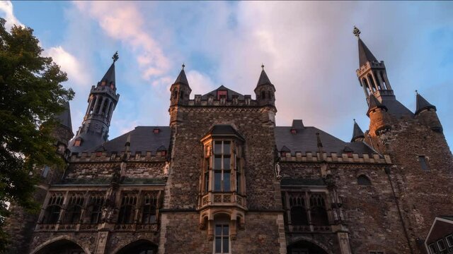 Rathaus Aachen Hyperlapse