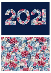 watercolor botanical illustration, template for Christmas card, Merry Christmas and New Year, plant ornament, frame with pine branches, berries, holly, mistletoe, and ferns