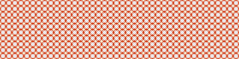 Abstract Cross Pattern Dots Logo generative computational art illustration