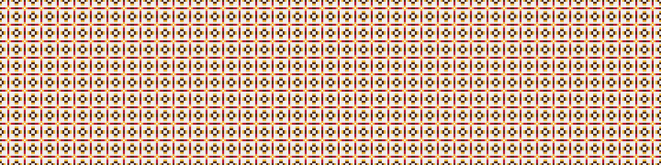 Abstract Cross Pattern Dots Logo generative computational art illustration