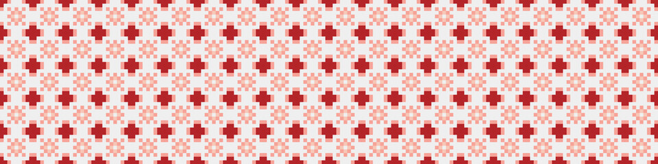 Abstract Cross Pattern Dots Logo generative computational art illustration