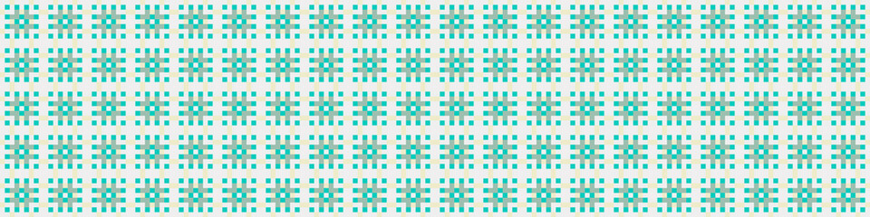 Abstract Cross Pattern Dots Logo generative computational art illustration