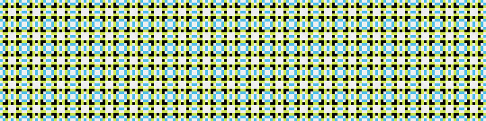 Abstract Cross Pattern Dots Logo generative computational art illustration