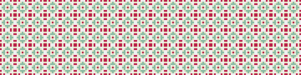 Abstract Cross Pattern Dots Logo generative computational art illustration