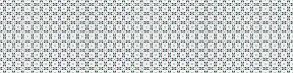 Fototapeta premium Abstract Cross Pattern Dots Logo generative computational art illustration