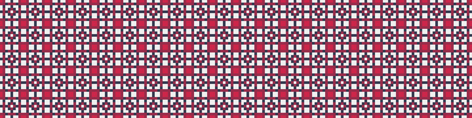 Abstract Cross Pattern Dots Logo generative computational art illustration