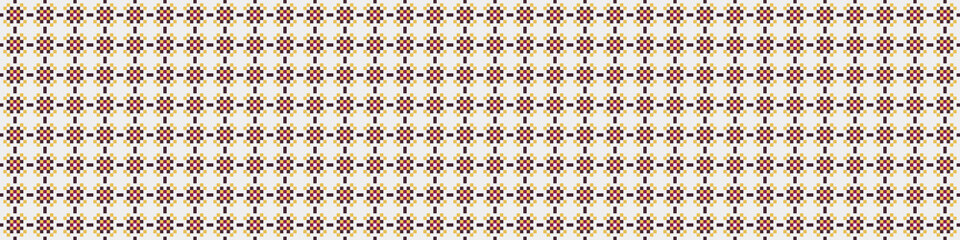 Abstract Cross Pattern Dots Logo generative computational art illustration