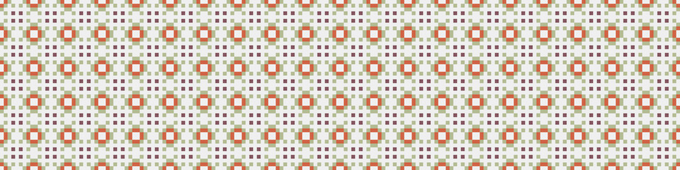 Abstract Cross Pattern Dots Logo generative computational art illustration