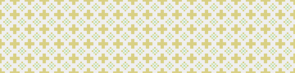 Abstract Cross Pattern Dots Logo generative computational art illustration