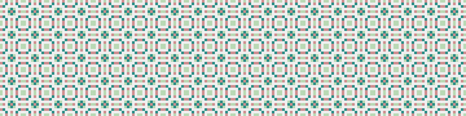 Abstract Cross Pattern Dots Logo generative computational art illustration