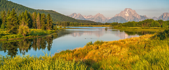 Oxbow bend Tetons