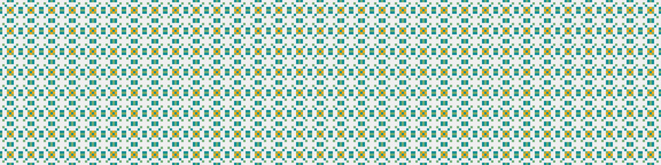 Abstract Cross Pattern Dots Logo generative computational art illustration