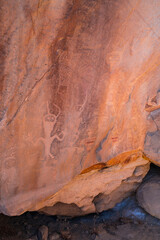 Petroglyphs, Fremont Culture, Dinosaur National Monument, Utah, Usa, America