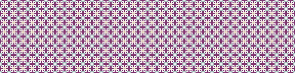 Abstract Cross Pattern Dots Logo generative computational art illustration