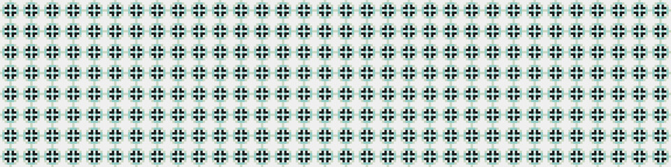 Abstract Cross Pattern Dots Logo generative computational art illustration