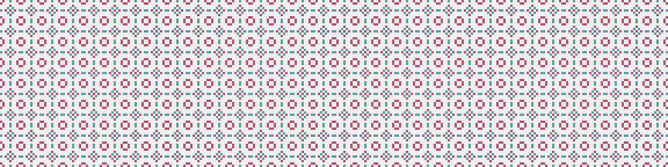 Abstract Cross Pattern Dots Logo generative computational art illustration
